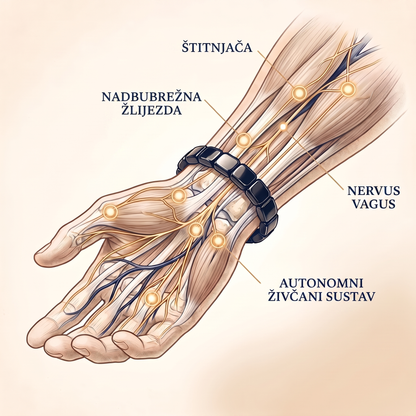 ZAVGOR® Hematitna narukvica – +112% Testosteron & Mršavljenje za muškarce 40+